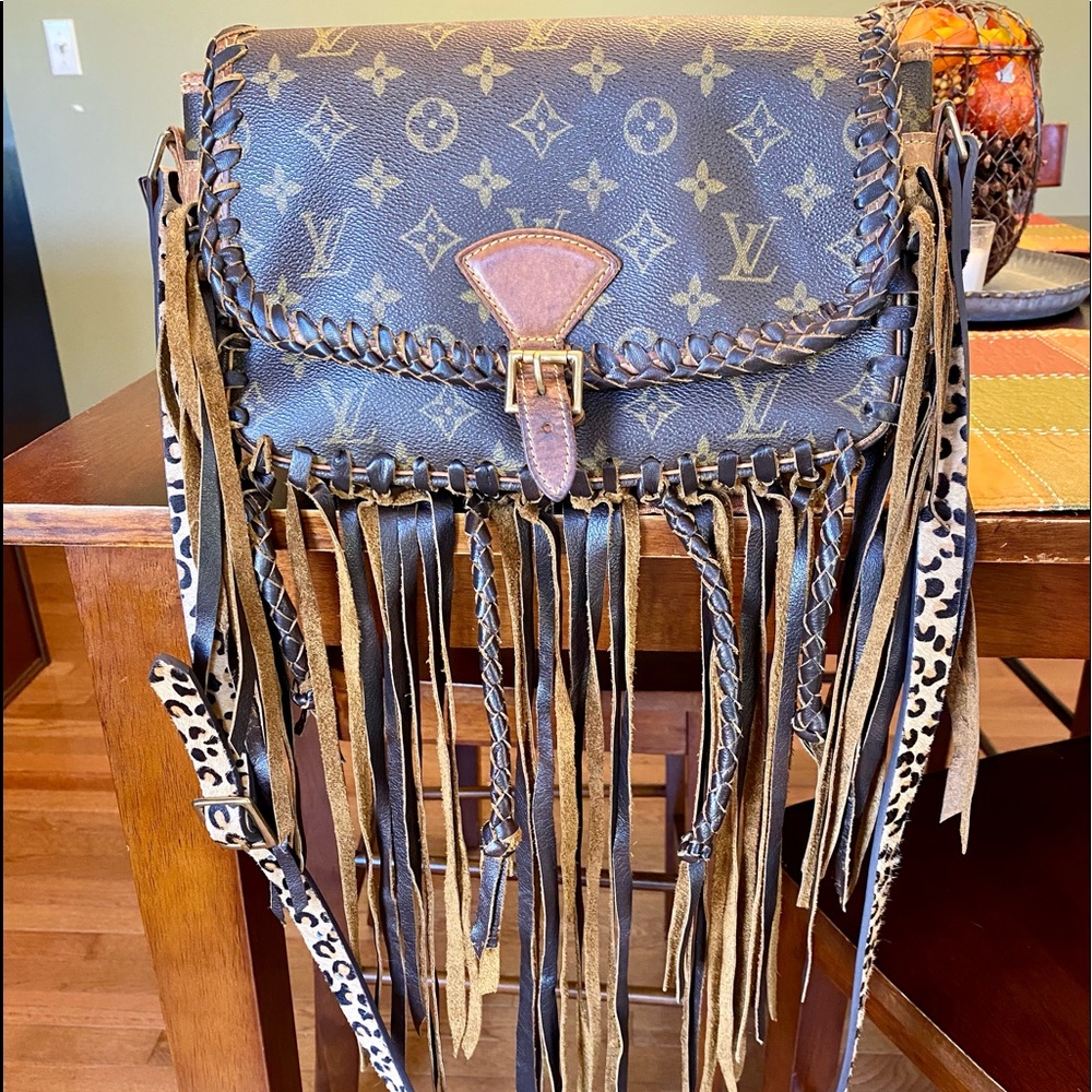 Louis Vuitton Sologne Fringe Crossbody